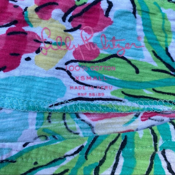 Lilly Pulitzer Tropical Print Cassie Dress - Picture 4 of 6